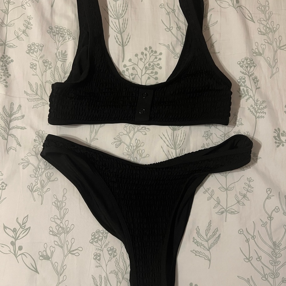Kendall & Kylie Black Bikini Set